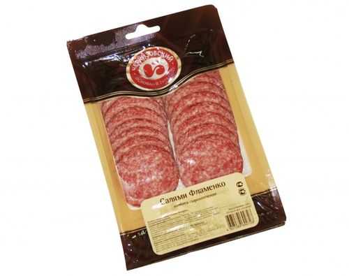 ЧЕРКИЗОВСКИЙ колбаса Салями Фламенко сырокопченая нарезка 100г