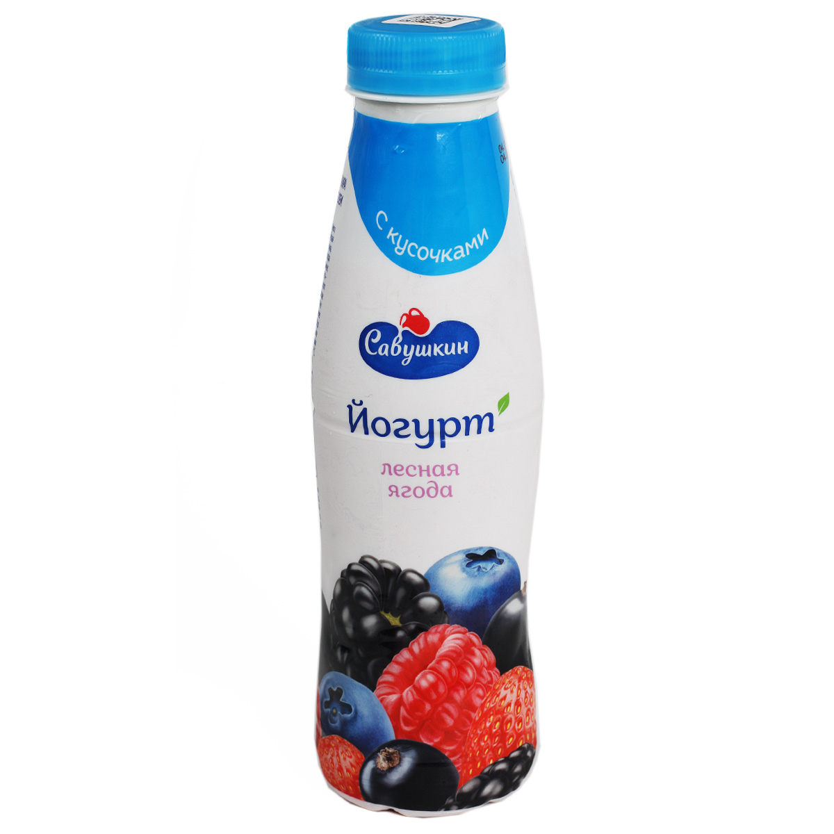 САВУШКИН йогурт питьевой Лесная ягода 2.0% 415г 