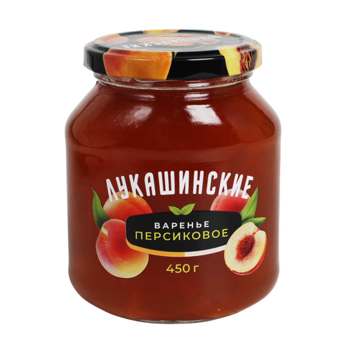 Лукашинские Варенье персиковое 450г Лукашинские Варенье персиковое 450г