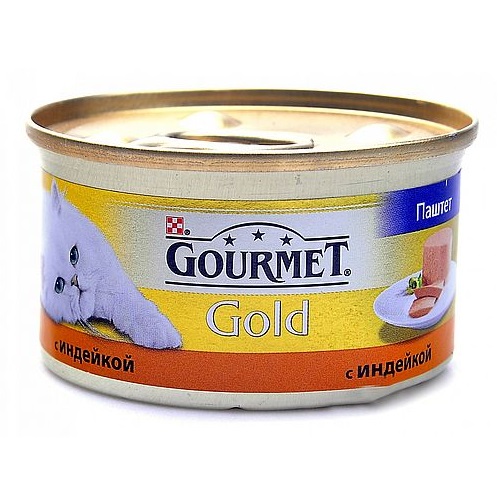 GOURMET GOLD паштет с индейкой 85г
