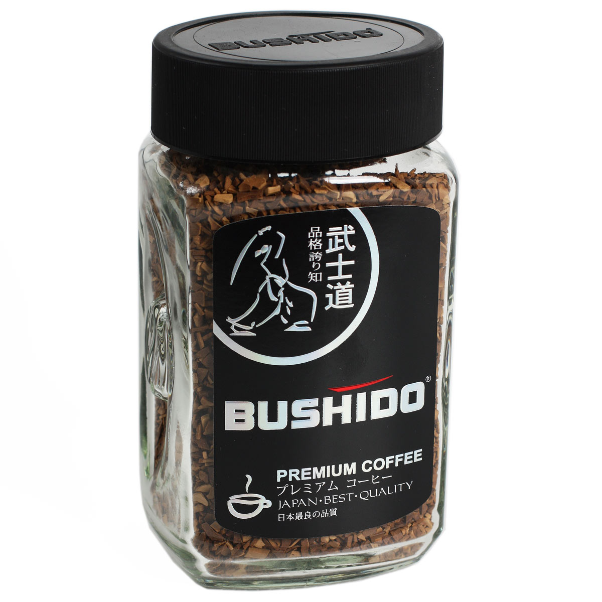 BUSHIDO кофе Бушидо растворимый 95г BUSHIDO кофе Бушидо растворимый 95г