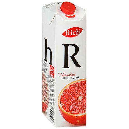 RICH сок Рубиновый апельсин 1л