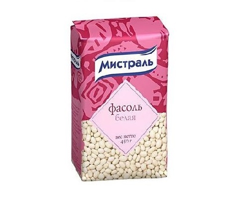 Мистраль фасоль белая 450г