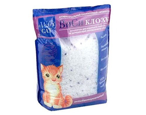 WC for CAT, силикагель антибактер., 3.8л