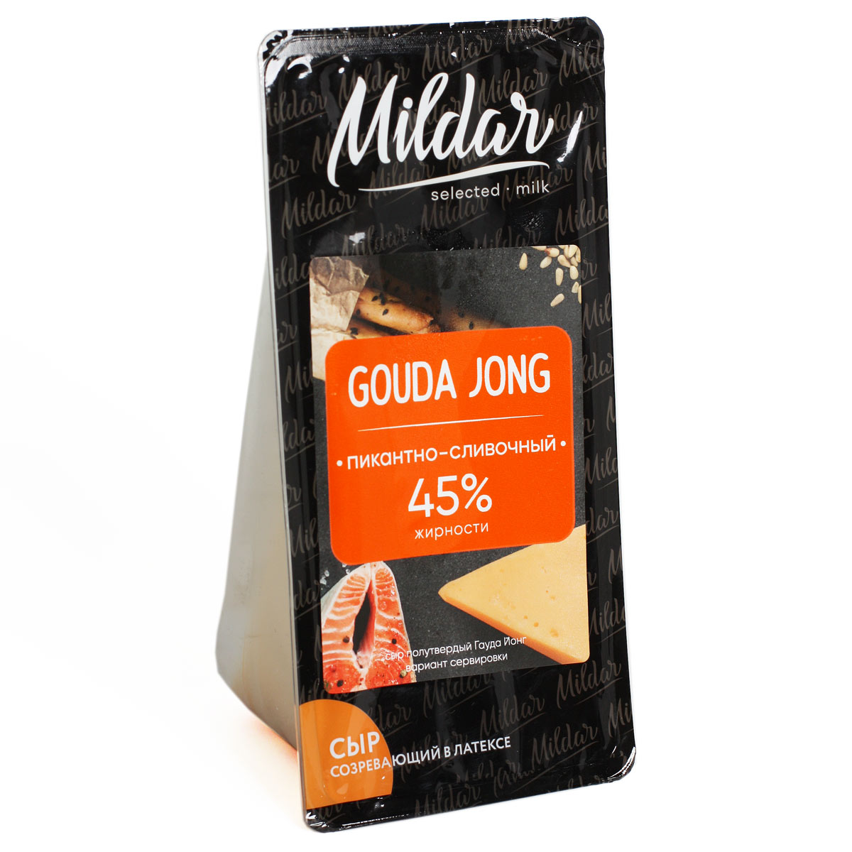 MILDAR GOUDA JONG сыр Гауда Йонг 45% 220г MILDAR GOUDA JONG сыр Гауда Йонг 45% 220г