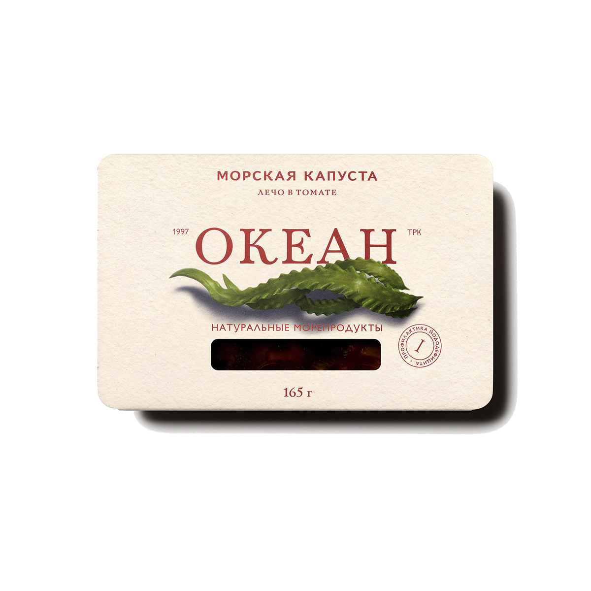 Морская капуста Лечо в томате ОКЕАН 165г