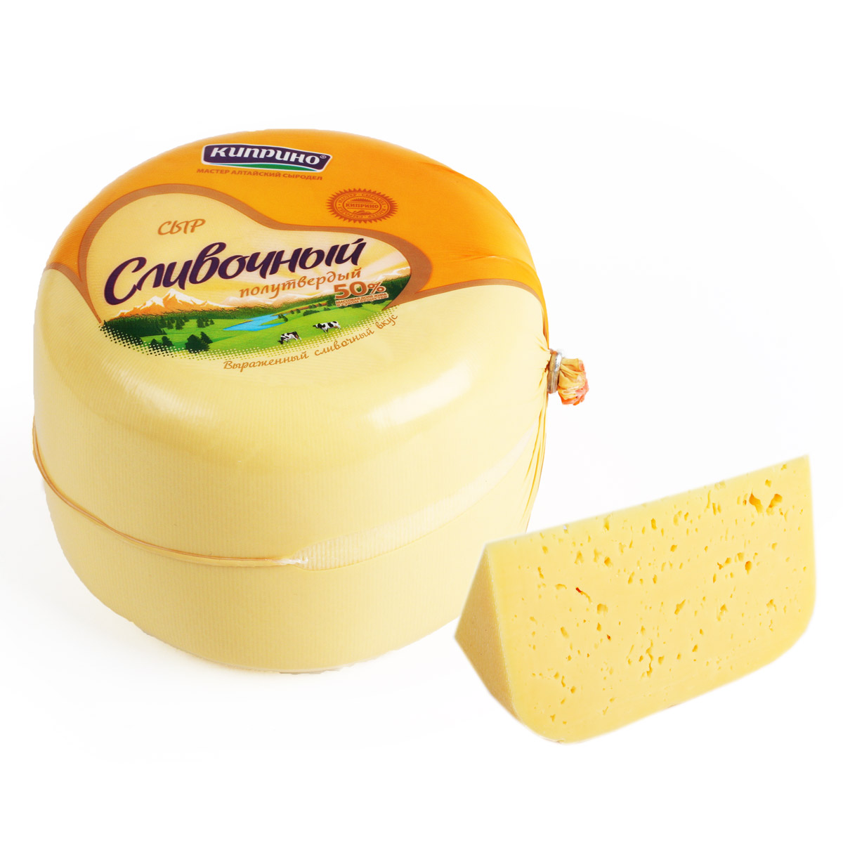 Сыр Киприно Сливочный 50%
