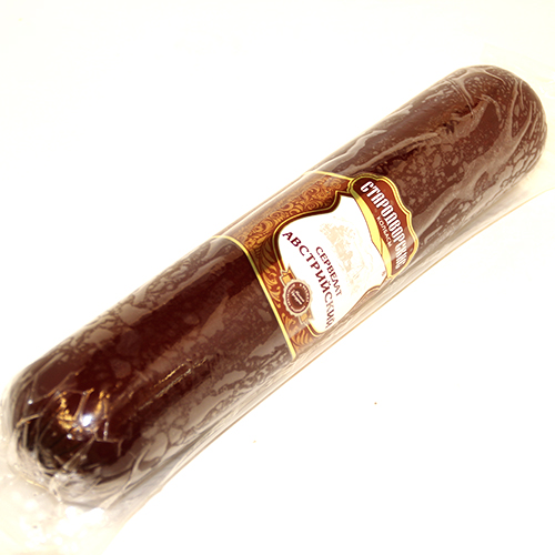 СТАРОДВОРСКИЕ КОЛБАСЫ Сервелат Австрийский варено-копченый