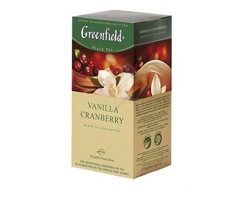 Чай Greenfield Vanilla Cranberri 25П X2г