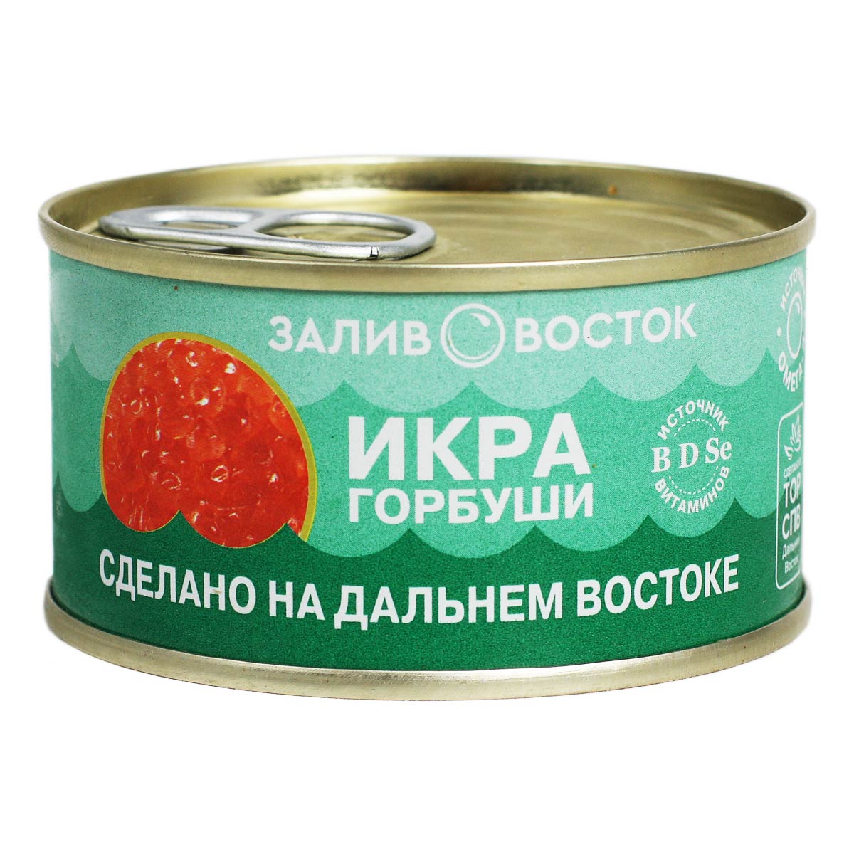 Икра горбуши Залив Восток 140г