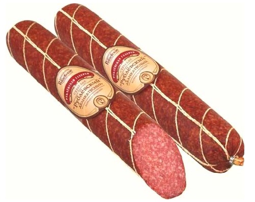 РУБЛЕВСКИЙ Сервелат Деликатесный варено-копченый