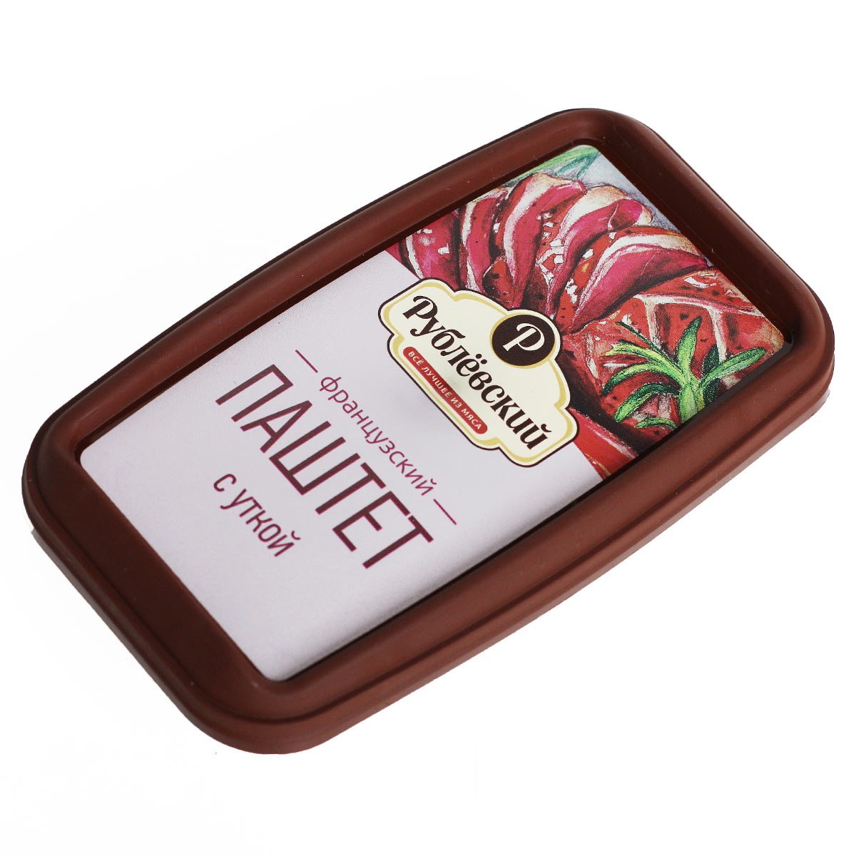 Паштет французкий с уткой 175г Рублевский