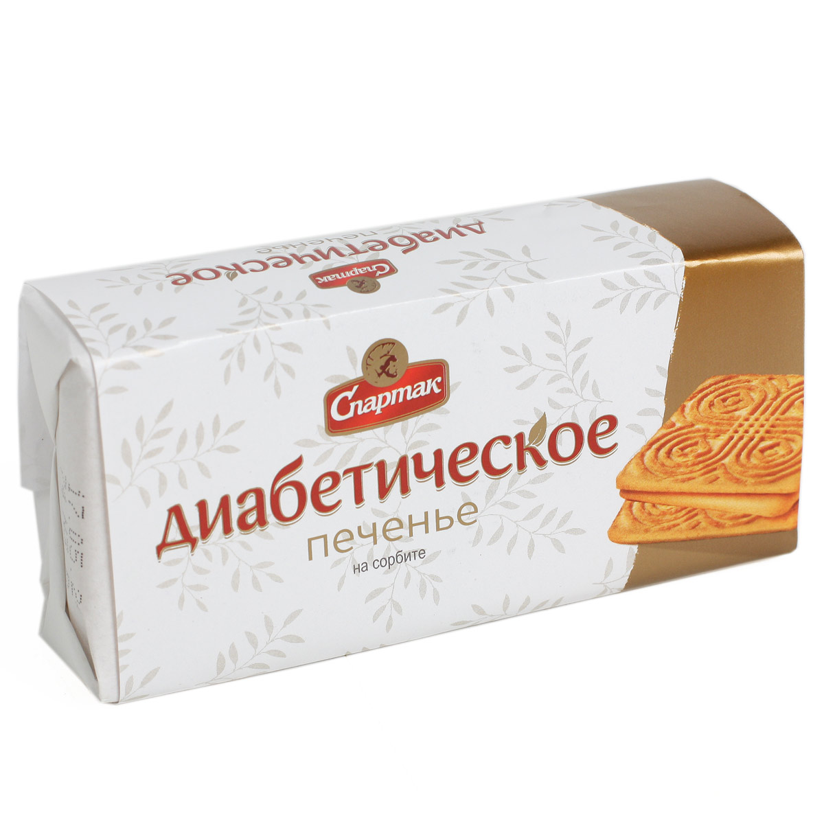 СПАРТАК Печенье диабетическое на сорбите 100г СПАРТАК Печенье диабетическое на сорбите 100г
