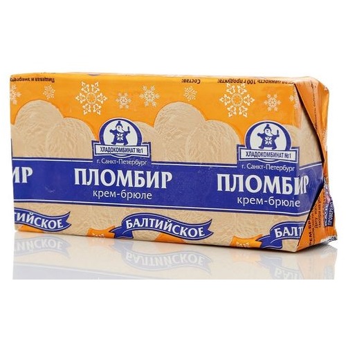 Хладокомбинат №1 пломбир крем-брюле 200г