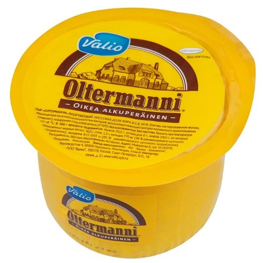 Сыр Ольтермани сливочный традиционный OLTERMANNI 29% 1кг