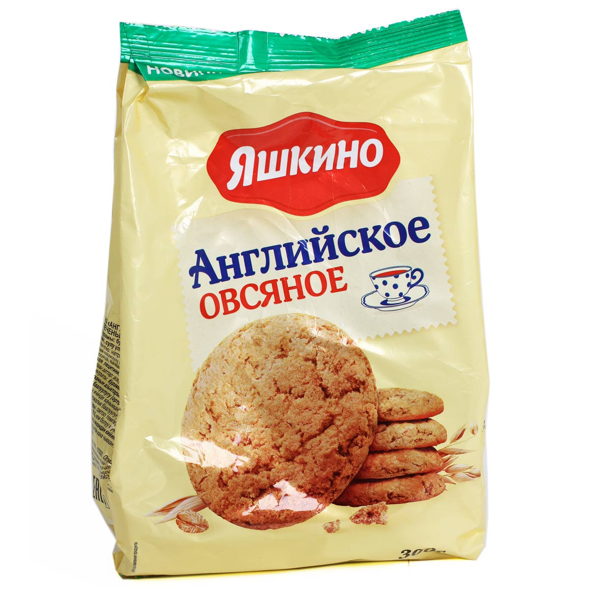 Яшкино печенье Английское овсяное 300г