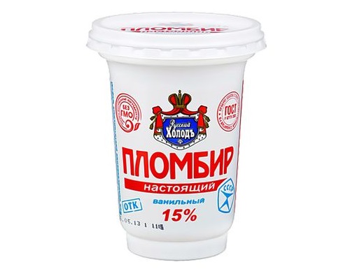 РУССКИЙ ХОЛОД Пломбир в стакане 200г РУССКИЙ ХОЛОД Пломбир в стакане 200г