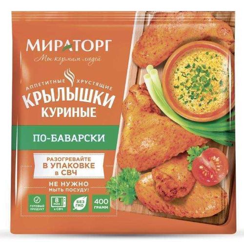 МИРАТОРГ Крылышки куриные по-баварски, 400г