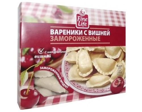 FINE LIFE вареники с вишней 500г FINE LIFE вареники с вишней 500г