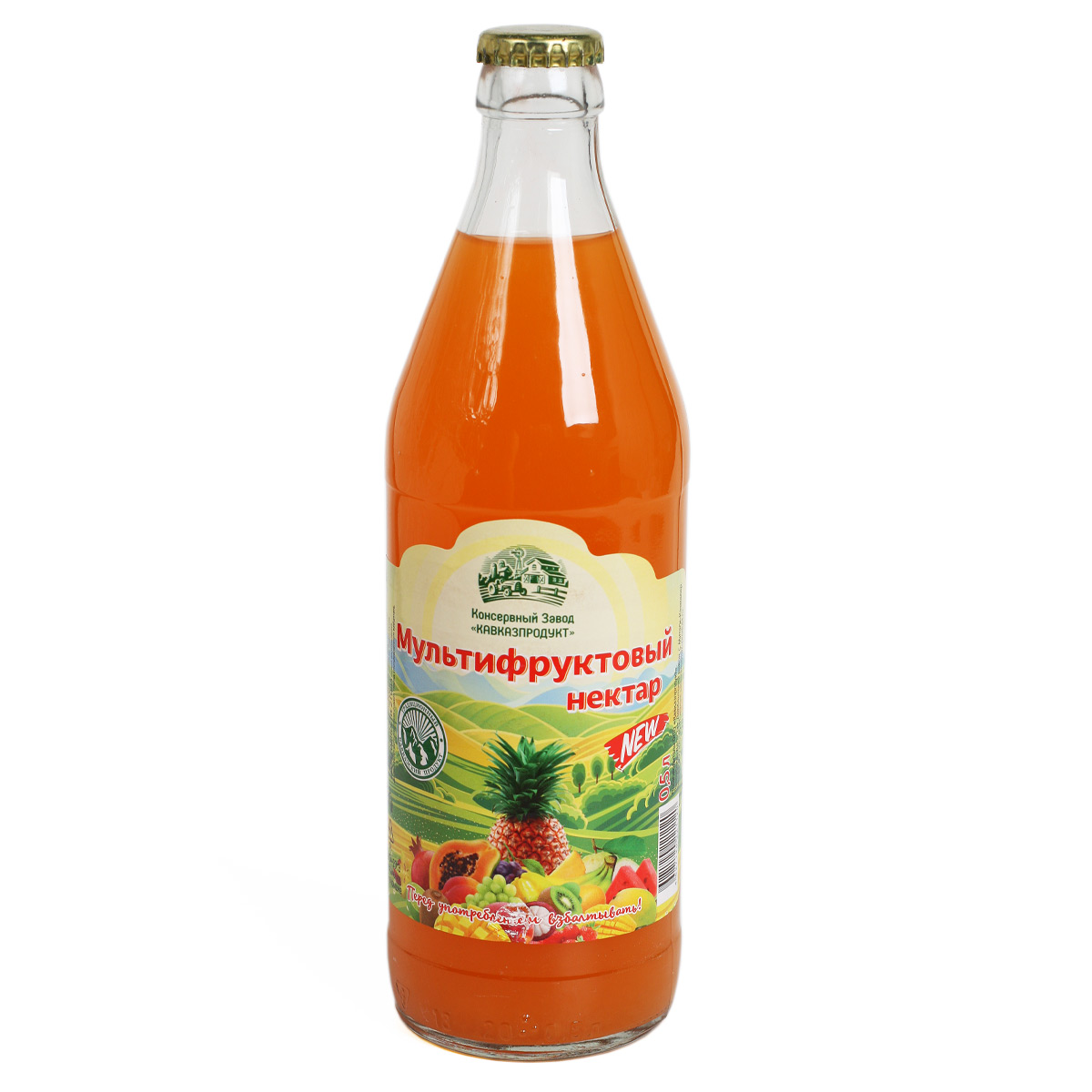 Мультифруктовый нектар Кавказпродукт 0,5л Мультифруктовый нектар Кавказпродукт 0,5л