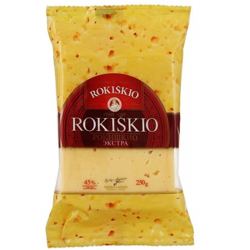 Сыр Рокишио Экстра ROKISKIO EKSTRA 48% 250г