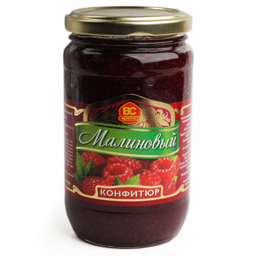 Малиновый конфитюр Вологодский Стандарт 430г
