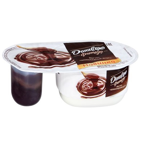 ДАНИССИМО Йогурт  Фантазия  Шоколадный дуэт 6.9% 105г