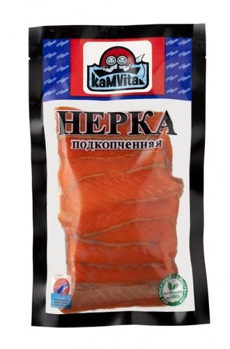 Нерка холодного копчения ломтики 250г