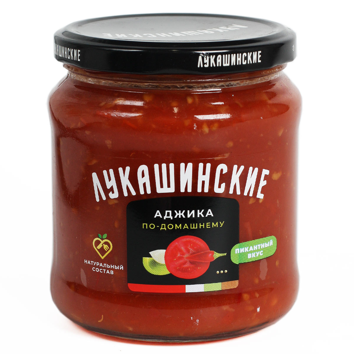 Лукашинские приправы Аджика по домашнему 450мл