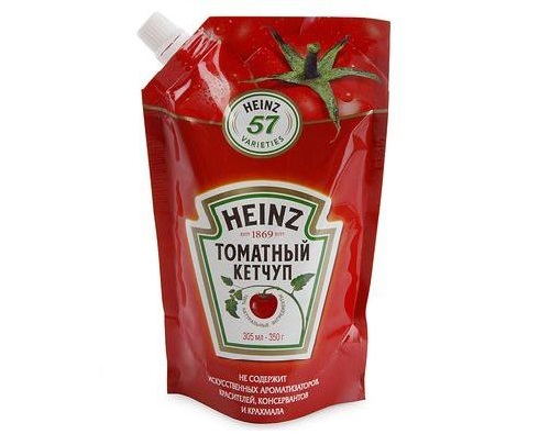 Heinz кетчуп томатный 320г
