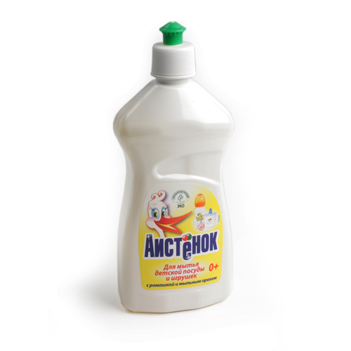 Аистенок для мытья посуды и игрушек с ромашкой и мыльным орехом 500мл