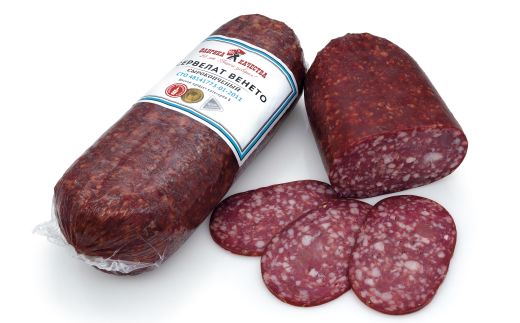 Сервелат Венето сырокопченый Фабрика качества