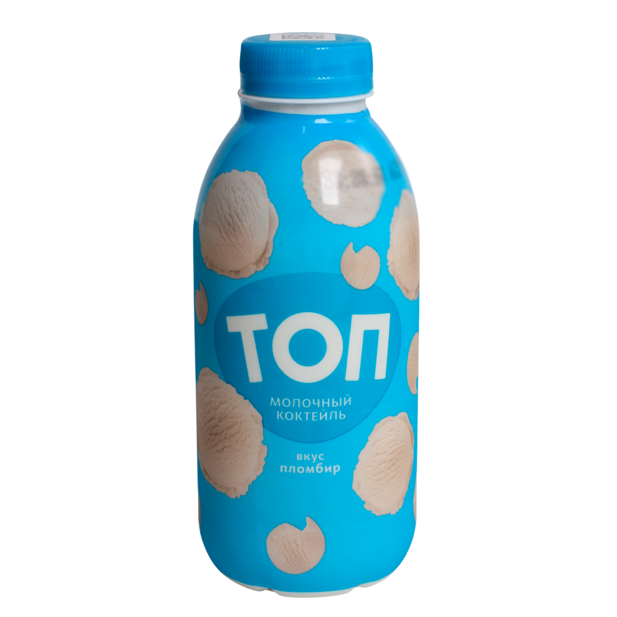 ТОП Молочный коктейль вкус пломбир 2% Савушкин 450г 