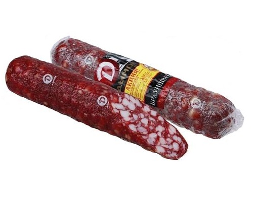 ДЫМОВ Колбаса Брауншвейгская сырокопченая 600г