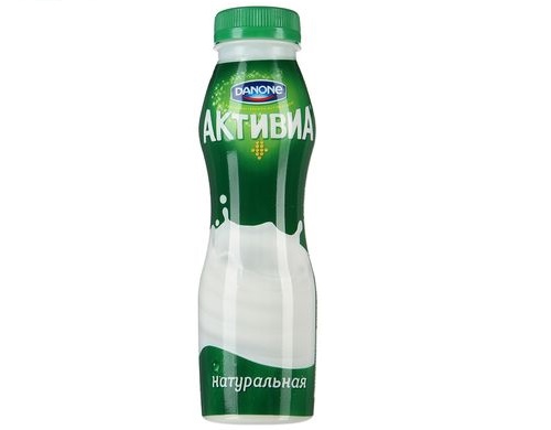 АКТИБИО йогурт питьевой натуральный 1.8% 260г 