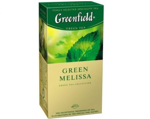 Чай с мелиссой Greenfield Green Melissa 25П X2г 50г