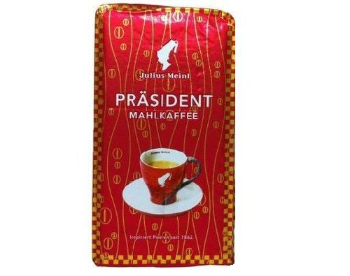 Julius Meinl кофе Президент в зернах 250г