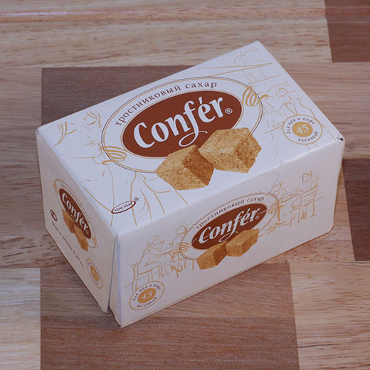 Сахар тростниковый "Confer", 250 г.