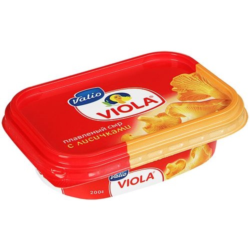 VALIO VIOLA сыр плавленный с лисичками 45% 200г
