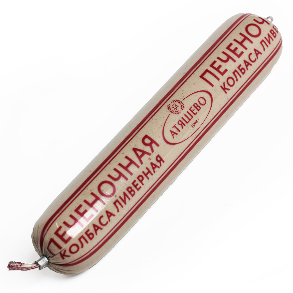 Ливерная колбаса Печеночная Атяшево 250г Ливерная колбаса Печеночная Атяшево 250г