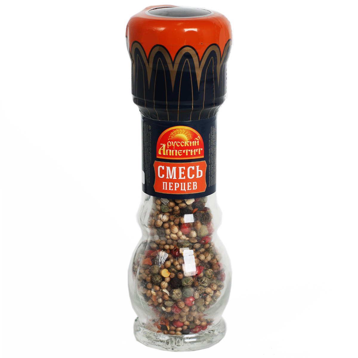 Приправа Русский Аппетит Смесь перцев.мельница 45г