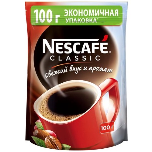 Nescafe Classic кофе растворимый 100г