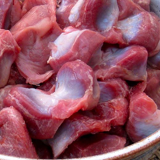 Желудки индейки