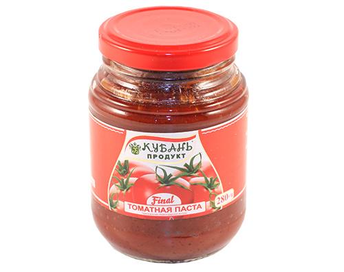 Кубань Продукт томатная паста 280г