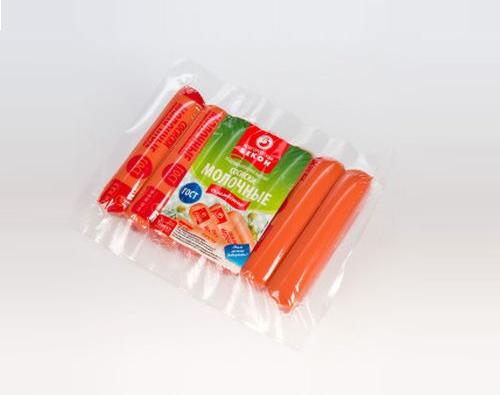 Новгородский Бекон сосиски Молочные 350г