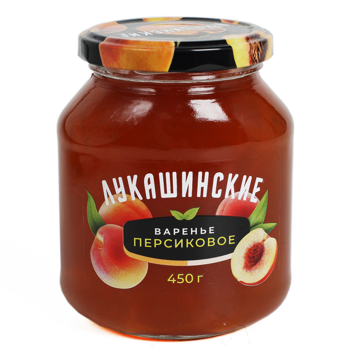 Лукашинские Варенье персиковое 450г Лукашинские Варенье персиковое 450г
