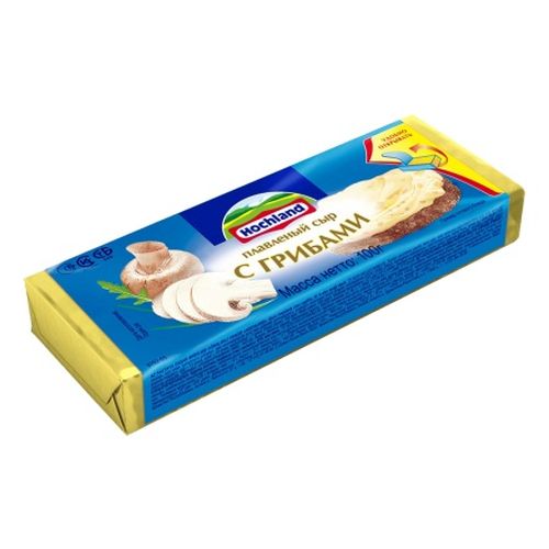 Хохланд с грибами сыр плавленый 35% 100г