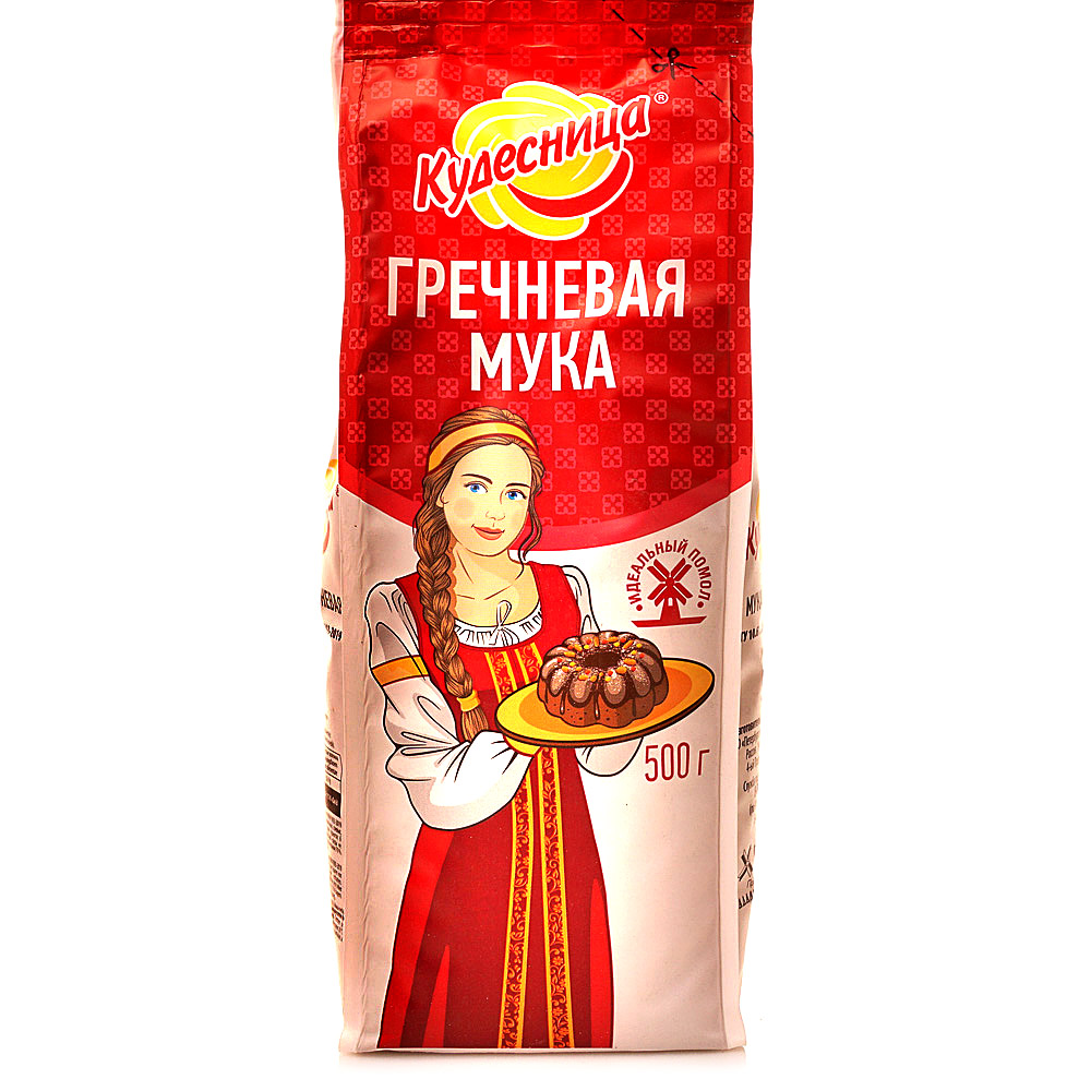 Кудесница мука гречневая 400г