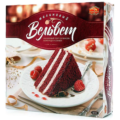ЧЕРЕМУШКИ торт Малиновый вельвет 700г