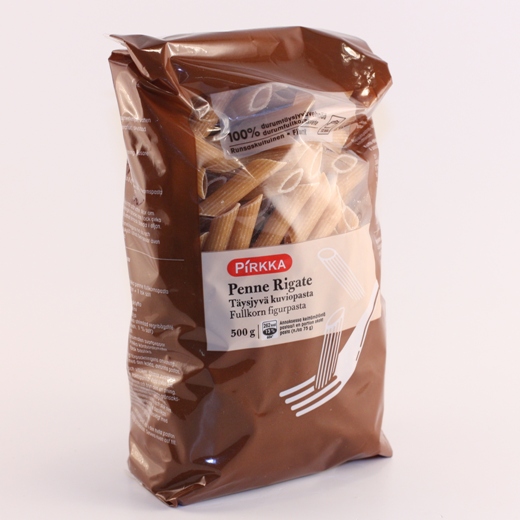 Цельнозерновые мак. изделия ПИРККА ПеннеРигате, 500 гр
